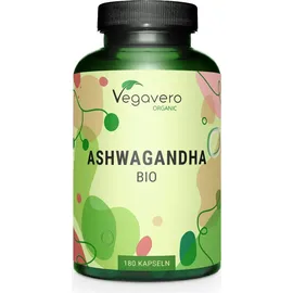 Vegavero Ashwagandha Bio Kapseln 180 St.
