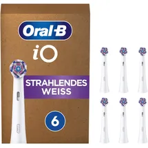 Oral B iO Radiant Aufsteckbürste weiß 6 St.