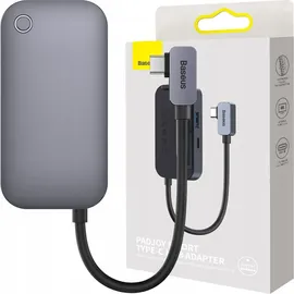 Baseus PadJoy 6 USB Typ-C 500 Mbit/s Grau