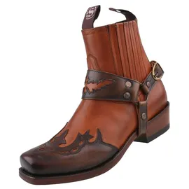 Sendra Cowboy Stiefelette 7811 Braun - Braun - 45