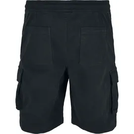 URBAN CLASSICS Drawstring Cargo Shorts Black S