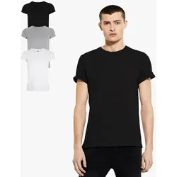 EarthPositive - Organic Herren Rolled Up Sleeve T-Shirt 'EP11'