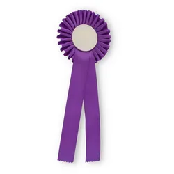 Turnierschleife violett