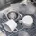 Joseph Joseph Joseph Spülzubehör-Set Sink Saver Kunststoff Grau