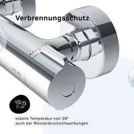 AM.PM Duschthermostat für 1 Verbraucher Chrom