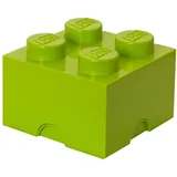 LEGO Storage Brick 4 - YELLOWISH GREEN