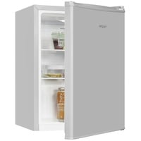 Exquisit Mini Kühlschrank KB560-V-091E grau | Nutzinhalt: 50 L | Temperaturregelung | 45cm Breite | LED-Beleuchtung | Kompakt