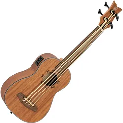 Ortega LIZZY-BSFL-GB Fretless Ukulele Bass