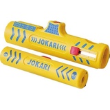 Jokari Kabelverarbeitungs-Set Secura II (für Coaxialkabel ø 4,8-7,5 mm und Rundkabel ø 8-13 mm, Abisolierwerkzeug Kabel) 490119