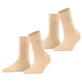 Falke KGaA ESPRIT Damen Socken Basic Easy 2er Pack - natur - 35|38|37|36