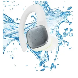 Hama Spirit Athletics True Wireless, Ohrbügel, Weiß/Gelb