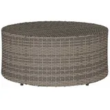vidaXL Gartentisch Ø 68 x 30 cm Grau