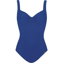 Badeanzug Damen - Schwimmen - Basic BLAU 46 D