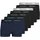 JACK & JONES JACVESTERBRO SOLID TRUNKS Schwarz/Blau L 7er Pack