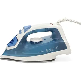 Nedis Bügeleisen 2000 W Dampfstoß 20 g weiß