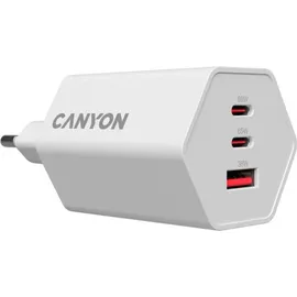 Canyon Charger HEXAGON 65 GaN 65W 2xPD 1xQC EU white - Weiß