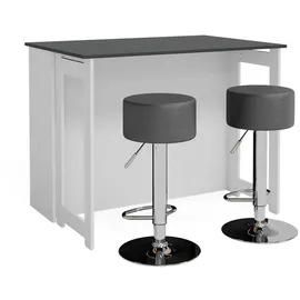 Vicco Bartisch Dominic 116 x 37 cm Anthrazit/Weiß