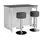 Vicco Bartisch Dominic 116 x 37 cm Anthrazit/Weiß