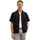 Marc O'Polo Kurzarmhemd "aus reinem Leinen", Herren, Gr. XL, Normalgrößen, schwarz, Obermaterial: 100% Leinen, unifarben, regular fit normal, normaler Saum, Hemden