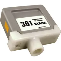 Ampertec Kompatible Tinte ersetzt Canon PFI-301BK 1486B001 schwarz