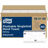 TORK Papierhandtücher 290190 H3 Advanced schnellauflösend Zick-Zack-Falzung 2-lagig 3.750 Tücher