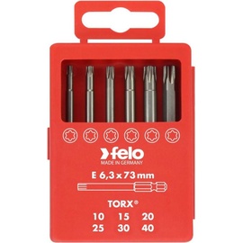 Felo Felo, Bit-Box Industrie, E 6,3 x 73 mm, 6-tlg.