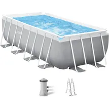 Intex Prism Frame Pool Set 400 x 200 x 122 cm inkl. Filterpumpe