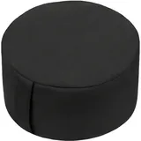 Relaxdays Meditationskissen 33 x 13 cm Schwarz