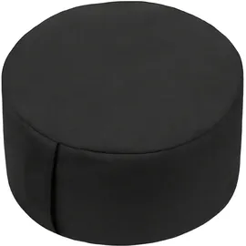 Relaxdays Meditationskissen 33 x 13 cm Schwarz