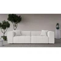 Home Affaire »ERIZ Big Sofa, XXL, auch in Bouclé«, moderne Steppung, incl. 2 Zierkissen, B/T/H: 278/104/70 cm