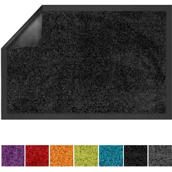 use & wash Schmutzfangmatte Use&Wash   Schwarz 1000