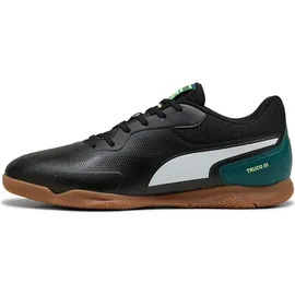 Puma Truco III Indoor Fußballschuhe Herren Weiß/Schwarz/Braun 41