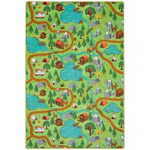 Snapstyle Kinder Spiel Strassenteppich (200 x 250 cm, Teppiche , Spielmatte,