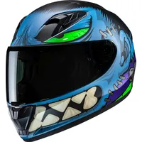 HJC Helmets Y10 Frank Matt/Schwarz/Blau M