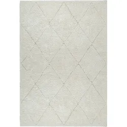Hochflorteppich Ideal Shaggy Creme ca. 160x230cm