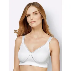 Minimizer-BH, Damen, Gr. 90, Cup E, weiß, 92% Polyester, 8% Elasthan, BHs