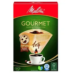 80 Melitta GOURMET 1x4 Kaffeefilter