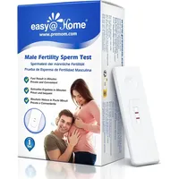 Fruchtbarkeitstest Sperma Test für Männer Easy@Home 1 x Spermientest Zeugungsfähigkeit Schnelltest St
