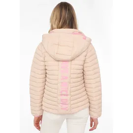 Zwillingsherz Steppjacke "Love" in beige, - M