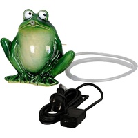 Posiwio Wasserspeier Frosch dunkelgrün, Keramik