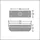 zumtobel Thorn LED-Wandleuchte ESCORT 800 840 HF E3