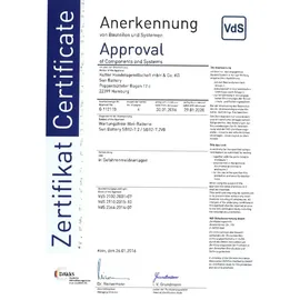 ABUS BT2070 VdS C Akku 12V 7,2Ah