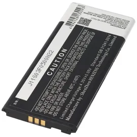 AccuCell Akku passend für Microsoft Nokia Lumia 640 Dual SIM, Li-Ion, 3,8V, 2400mAh, 9,1Wh