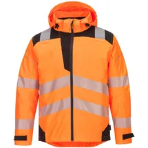 PORTWEST Warnschutz Regenjacke, "PW360" PW3 Extreme : 3XL - orange/schwarz