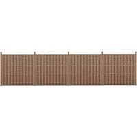 [neu.holz] WPC Gartenzaun Grenoble