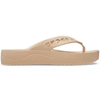 Crocs Damen Baya Platform Flip Flipflop, Chai, 38 EU