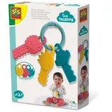 SES Creative Beißring Spielschlüssel Rot/Gelb/Blau
