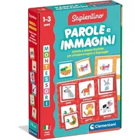 CLEMENTONI Sapientino Montessori – Wörter und Bilder, Lernspiel für