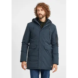 !Solid Langmantel SOLID "Parka SDMaver", Herren, Gr. L, blau (insignia blau), Obermaterial: 100% Polyester PES., Mäntel