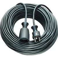 Brennenstuhl Brennenstuhl, Verlängerungskabel 10m schwarz H05VV-F 3x1,5mm2 (10 m,